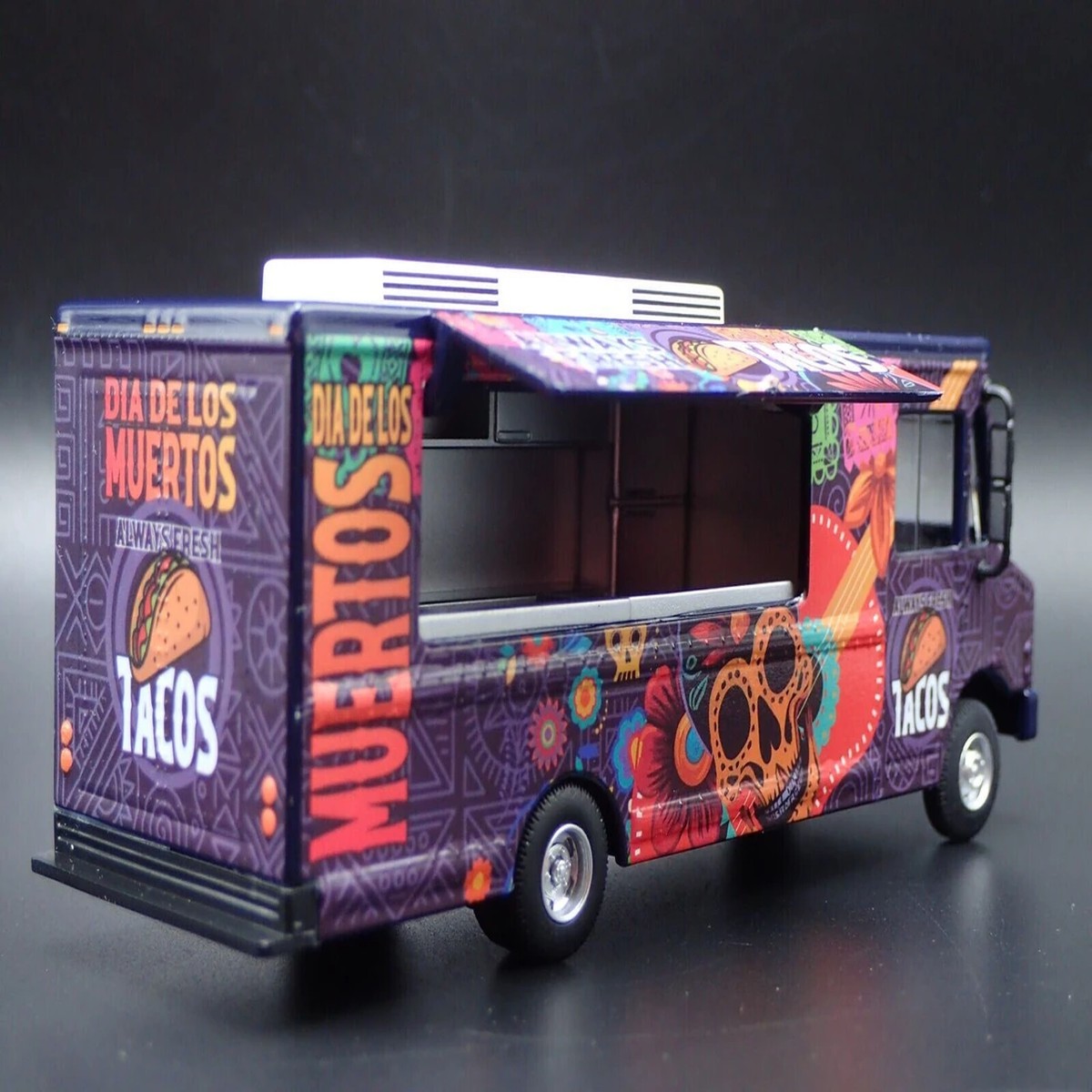 American Diorama 1/64 TACO FOOD TRUCK Die Cast Vehicle -TACOS-