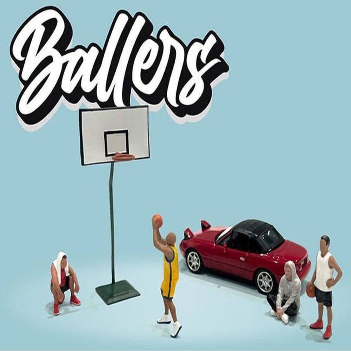 American Diorama 1/64 Ballers Basketball Players Die Cast