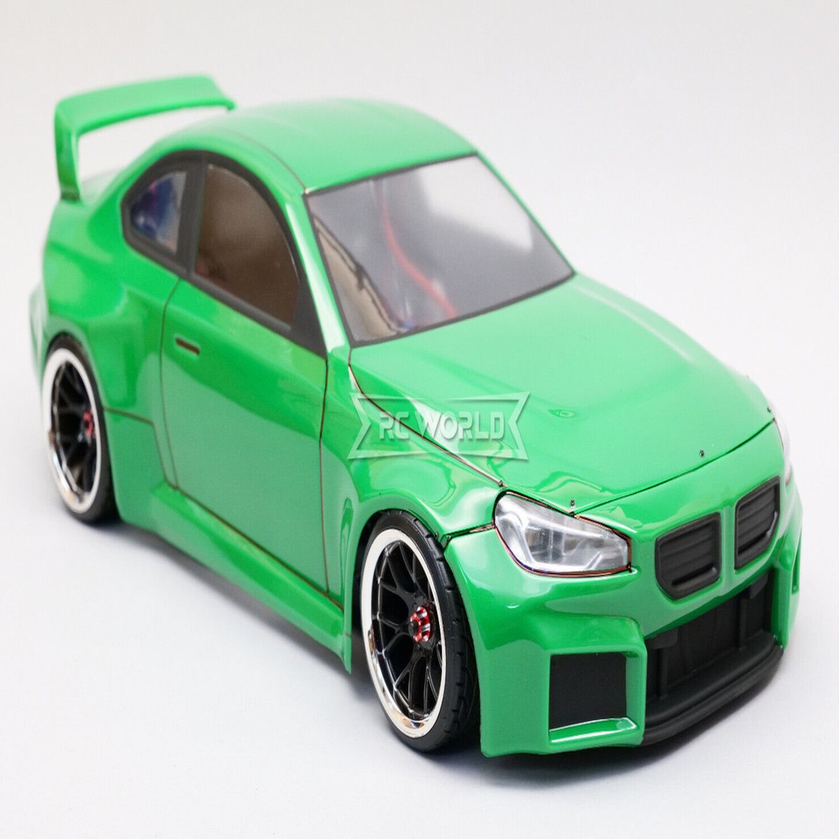 RC 1/10 BMW M2 G87 Brushless AWD Drift Car w/ LED -RTR- *GREEN*