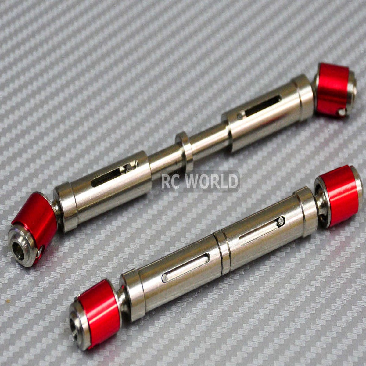 Axial SCX10 METAL DRIVESHAFTS Hard Steel Rock Crawler 105mm-135mm Driveshafts