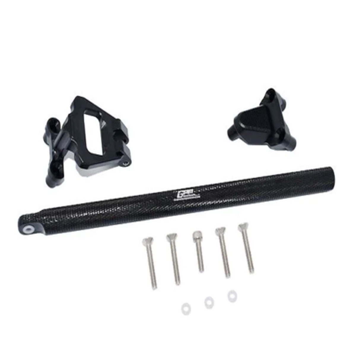 GPM For Traxxas Hoss CENTER BRACE BAR (3pcs) #HS025 -BLACK-