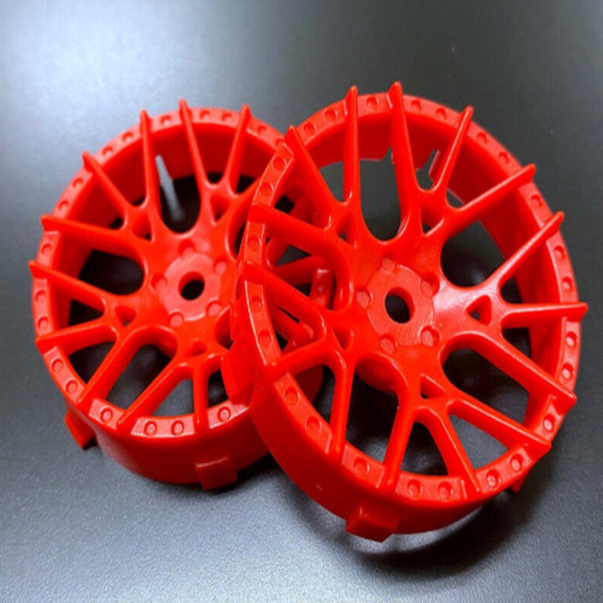 Tetsujin Wheels LYCORIS Inserts Adjustable Offset 3-6-9mm -RED- (4 PC) TT-7603