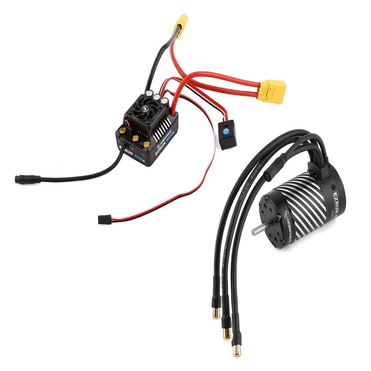 Hobby Wing EZRun Max8 G2 Brushless ESC/Motor Combo 2500kV w/Program Box (2022)