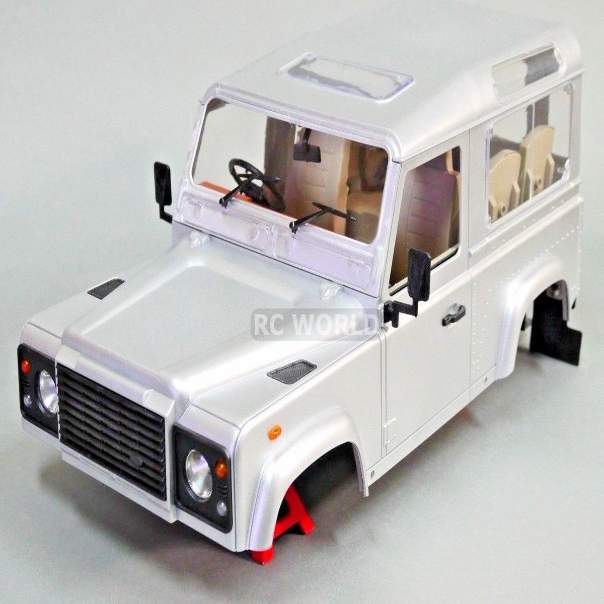 RC 1/10 Land Rover Defender 90 Hard Body W/ Interior V2