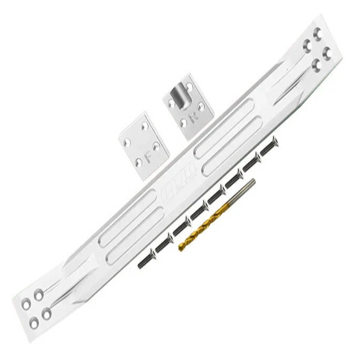 GPM For Traxxas CHASSIS PLATE SUPPORT 1/5 X Maxx 6S/8S #TXM016 -SILVER-