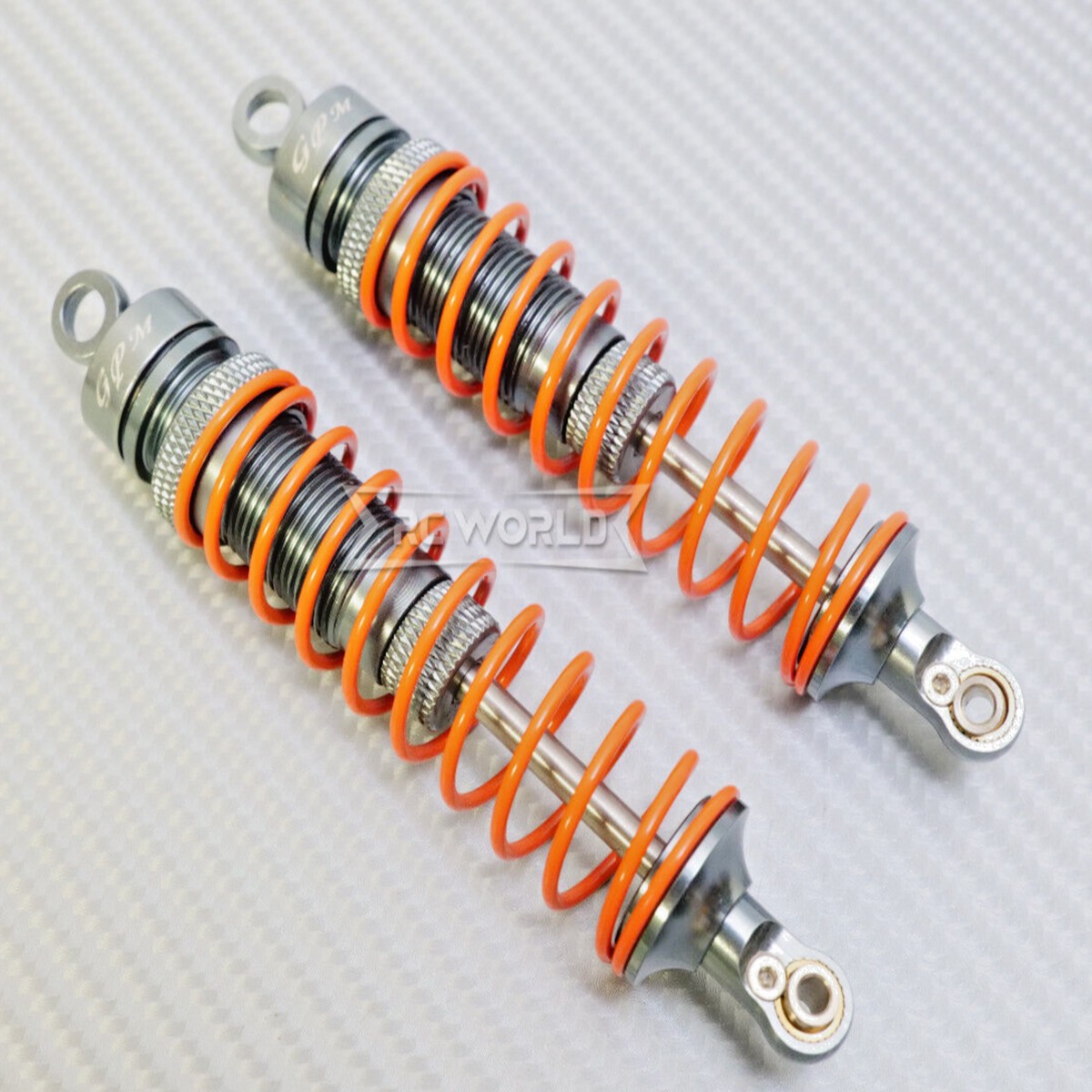 GPM Metal SHOCKS 105mm For Traxxas Rustler Slash Stampede RUS4102R-GUN (2PCS)