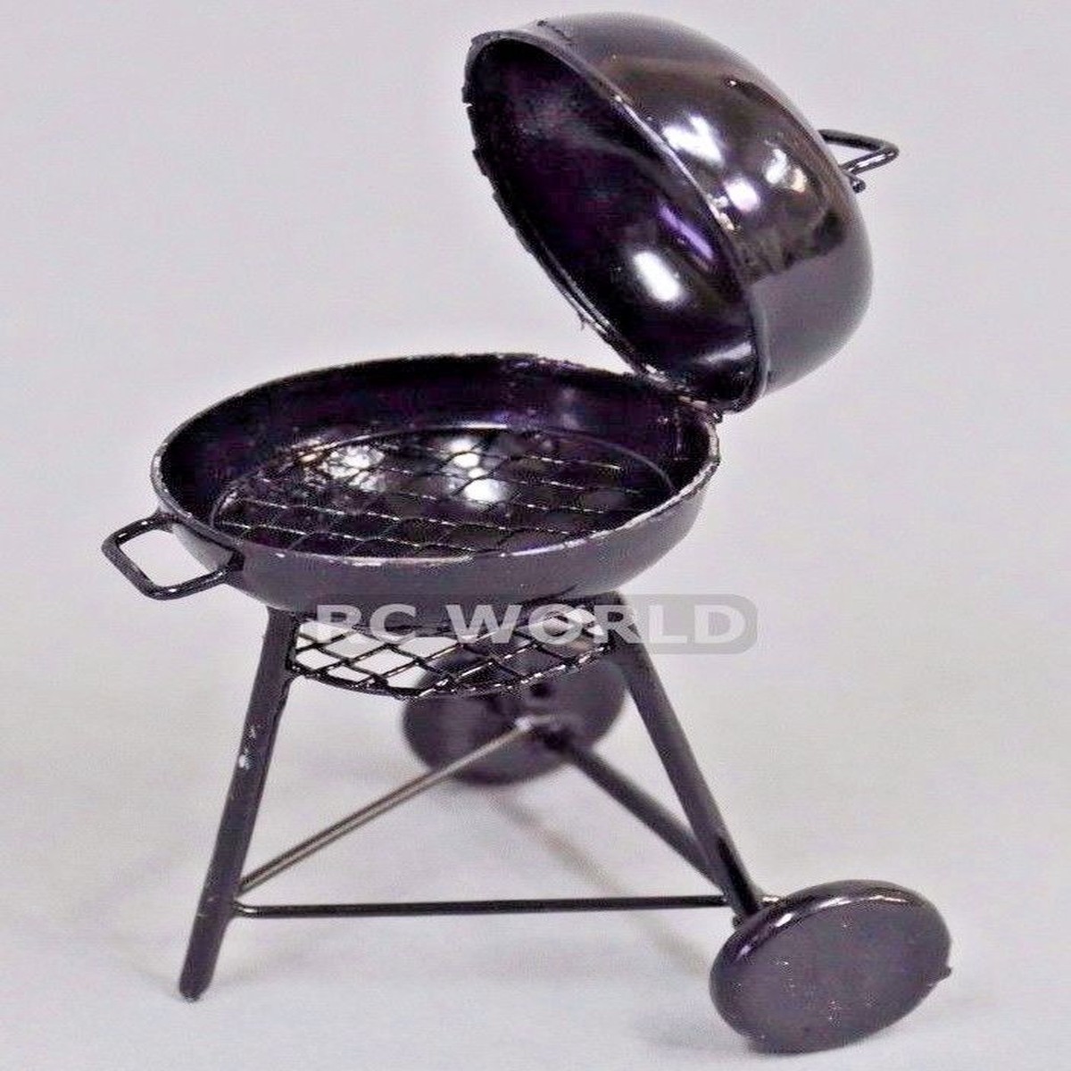 RC 1/10 Scale Accessories METAL WEBER KETTLE BARBECUE BBQ GRILL Outdoor Camping
