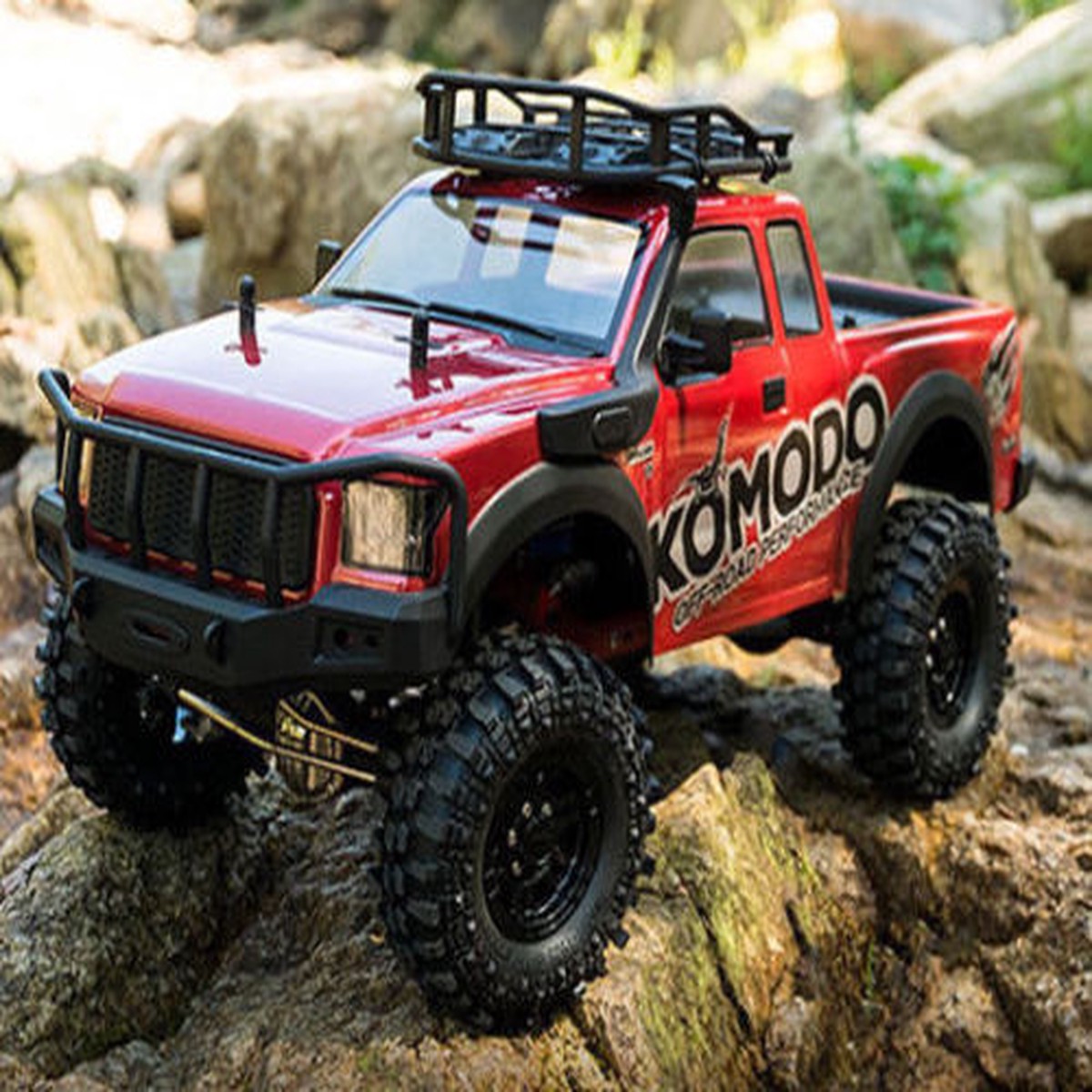 RC 1/10 Truck Body KOMODO Pick Up Body Shell *CLEAR* #gm40070