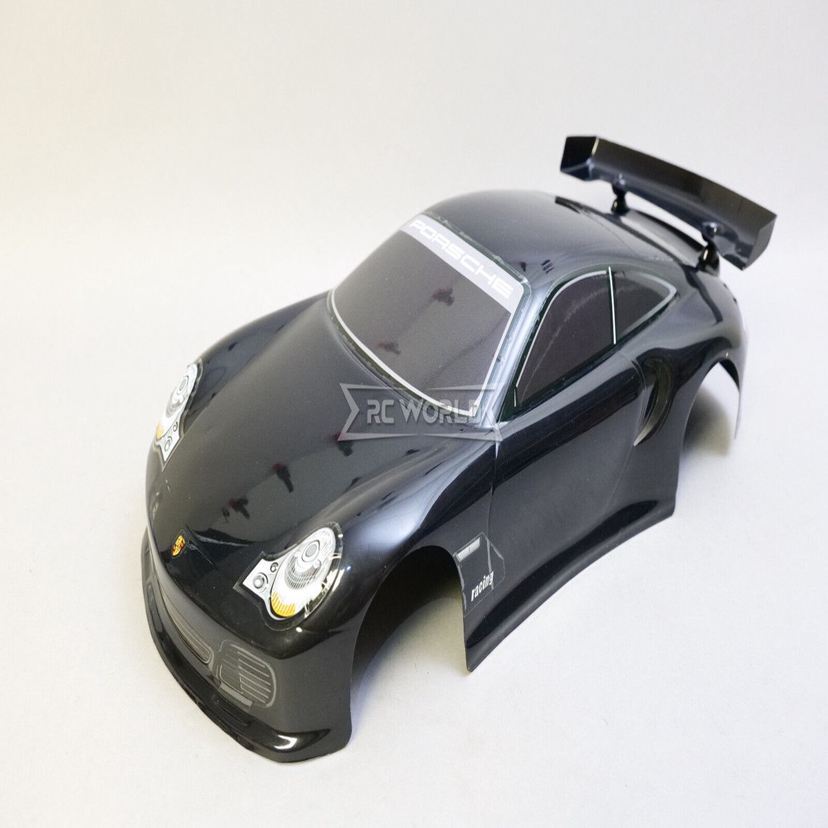 1/10 RC Car BODY Shell PORSCHE TURBO 200mm *PRE- FINISHED* -BLACK-
