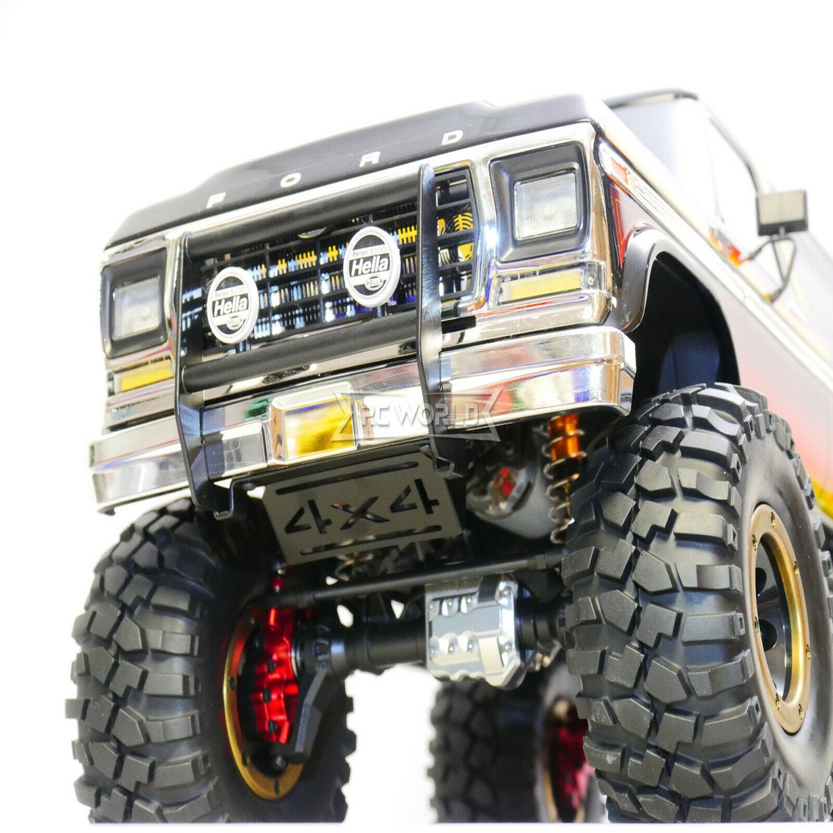 For Traxxas TRX-4 SERVO GUARD COVER Aluminum 4X4 BLACK