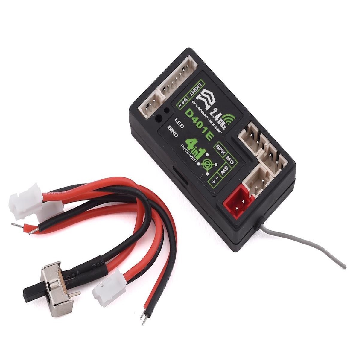 Orlandoo RECEIVER UNIT 4-1 For DRL Radio System #D401E (Gas Engine Sounds)