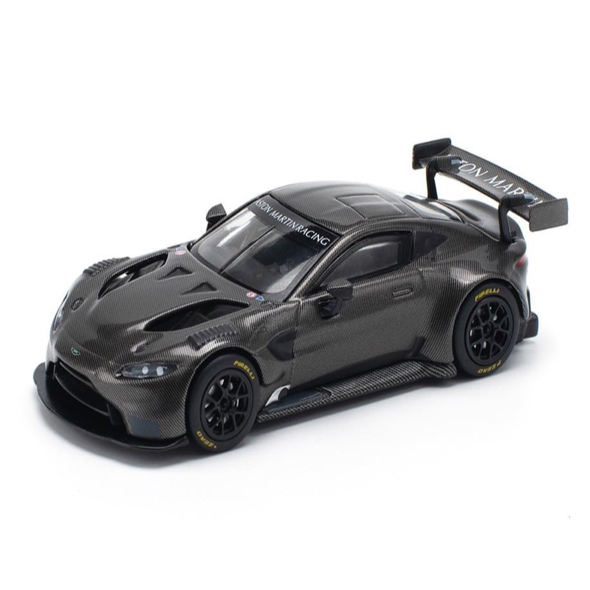 Pop 1/64 Die Cast ASTON MARTIN VANTAGE GT3 Model Car -CARBON-