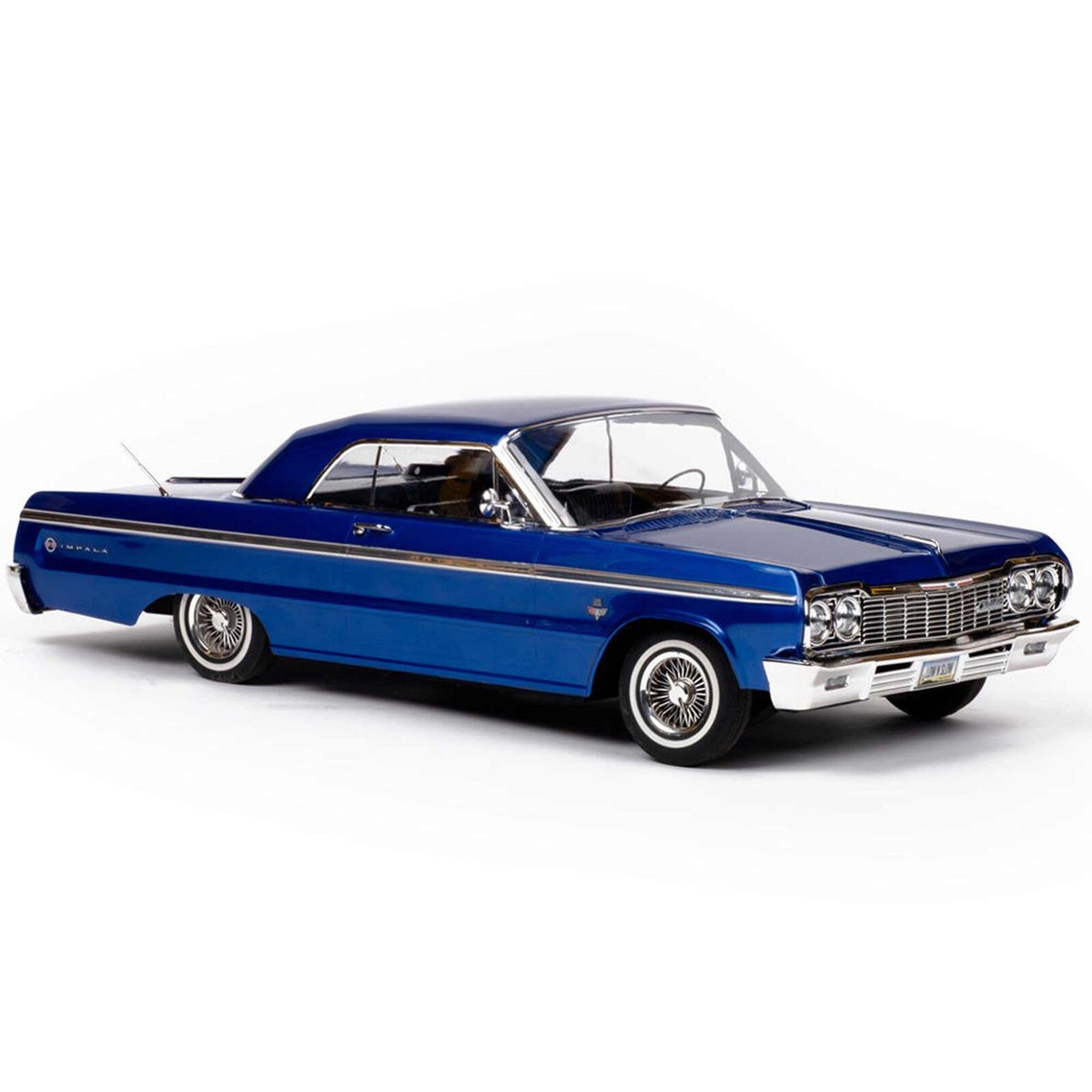 1/10 RC Car BODY Shell 1964 Chevy IMPALA Low Rider Body *FINISHED* -BLUE-