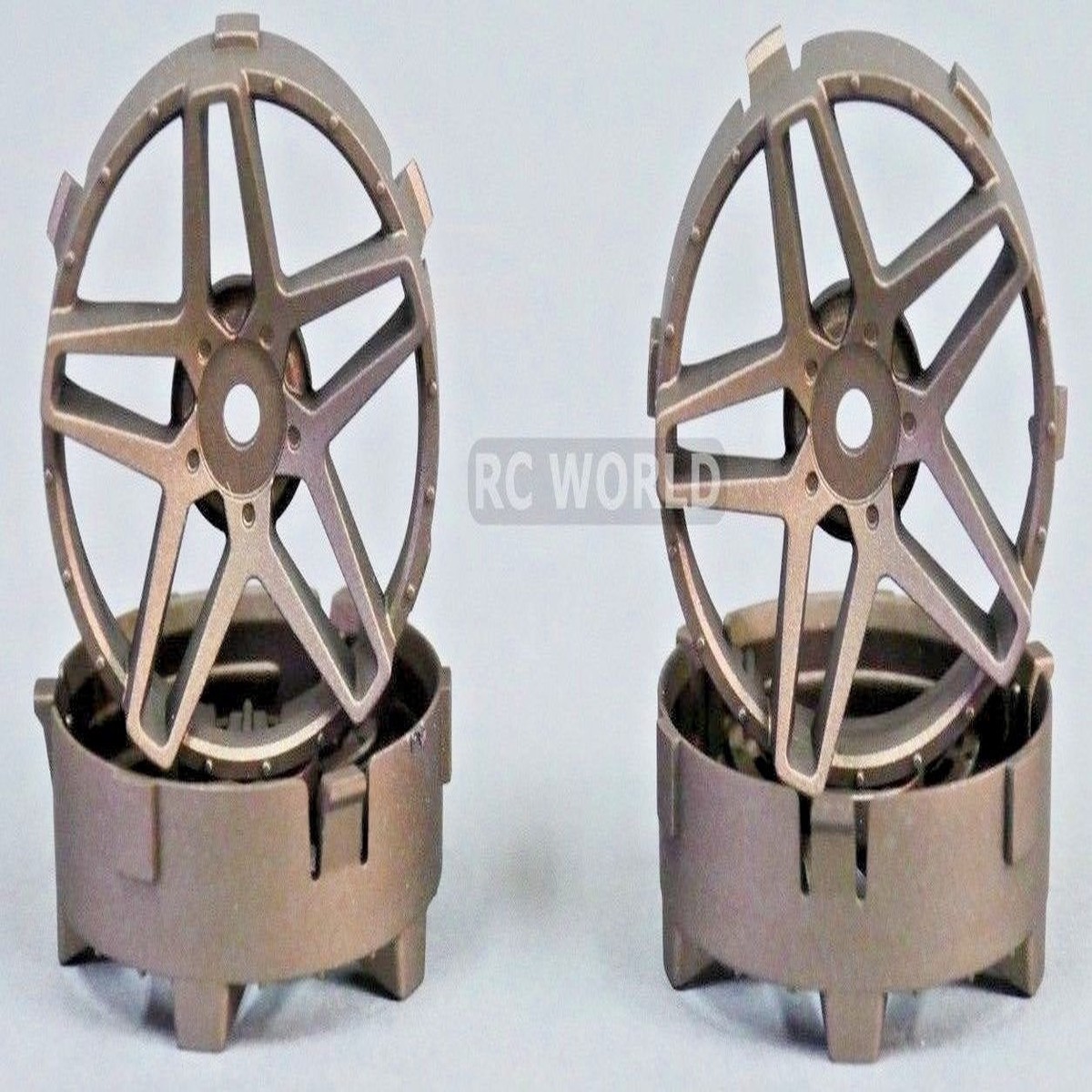Tetsujin SOUTHERN CROSS Rim INSERTS 3/6/9 Offset -MATTE BRONZE -4 pcs TT-7563