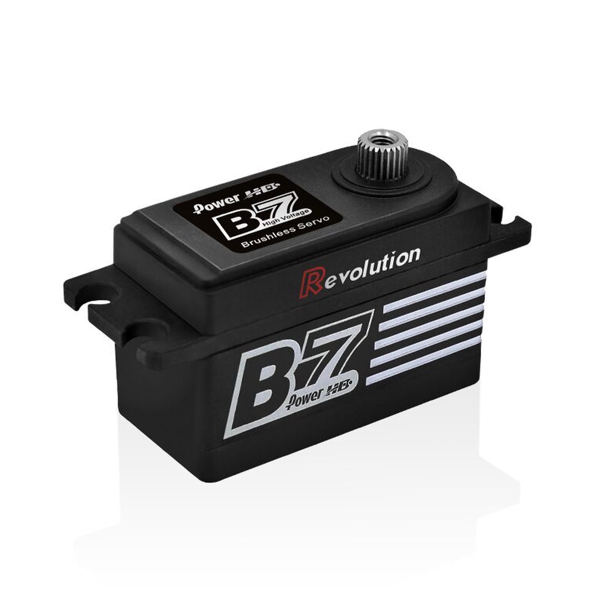 1/10 Car Racing SERVO Coreless High Speed Low Profile B7 Revolution PRO Silver