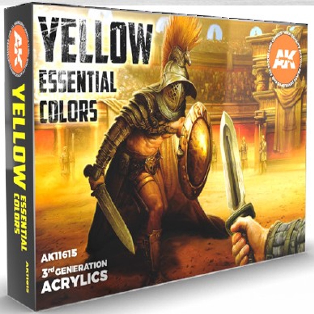 AK Interactive 3G YELLOW COLOR SET #AK-11615