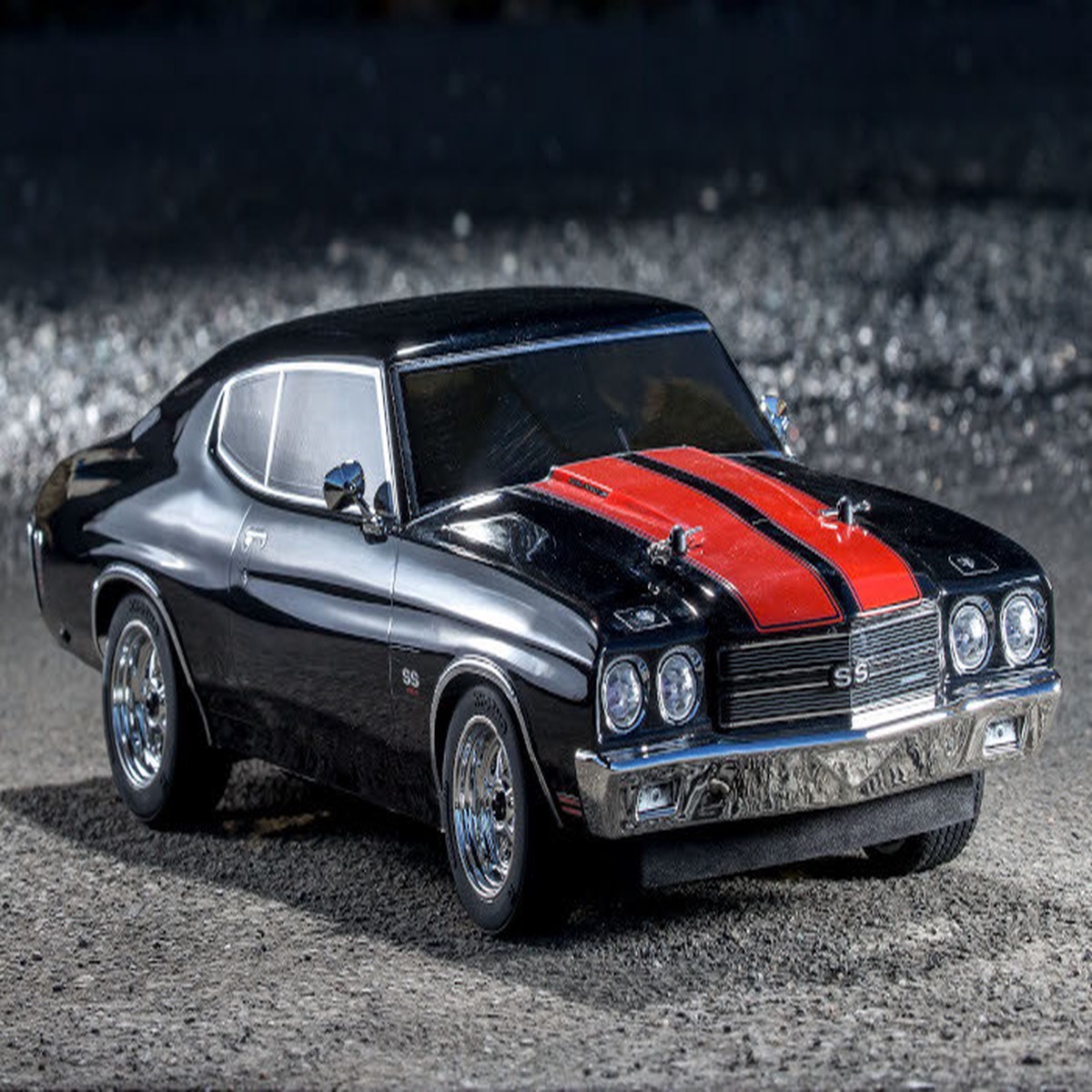 Kyosho 1/10 RC Body Shell Chevy CHEVELLE SS 454 -CLEAR- FAB702