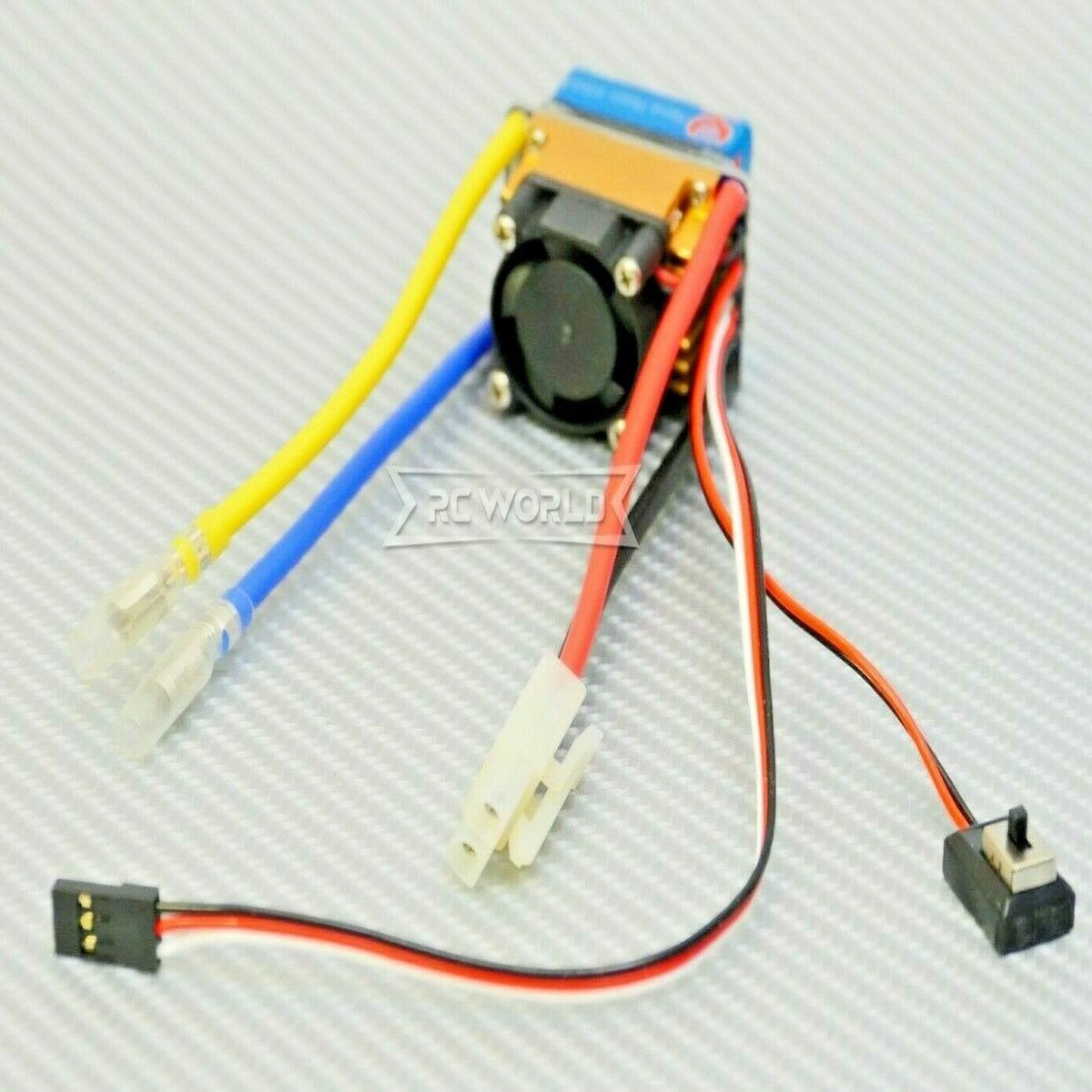 RC ESC 60AMP W/ FAN Speed Control LIPO NiMH W/ TAMIYA Plug F/B/R