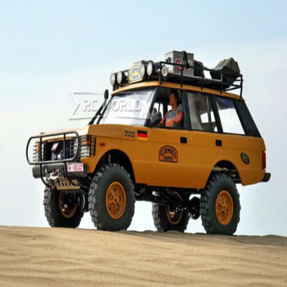 RC 1/10 Land Rover RANGE ROVER 5 Door Hard Body W/ Interior 313mm -WHITE-
