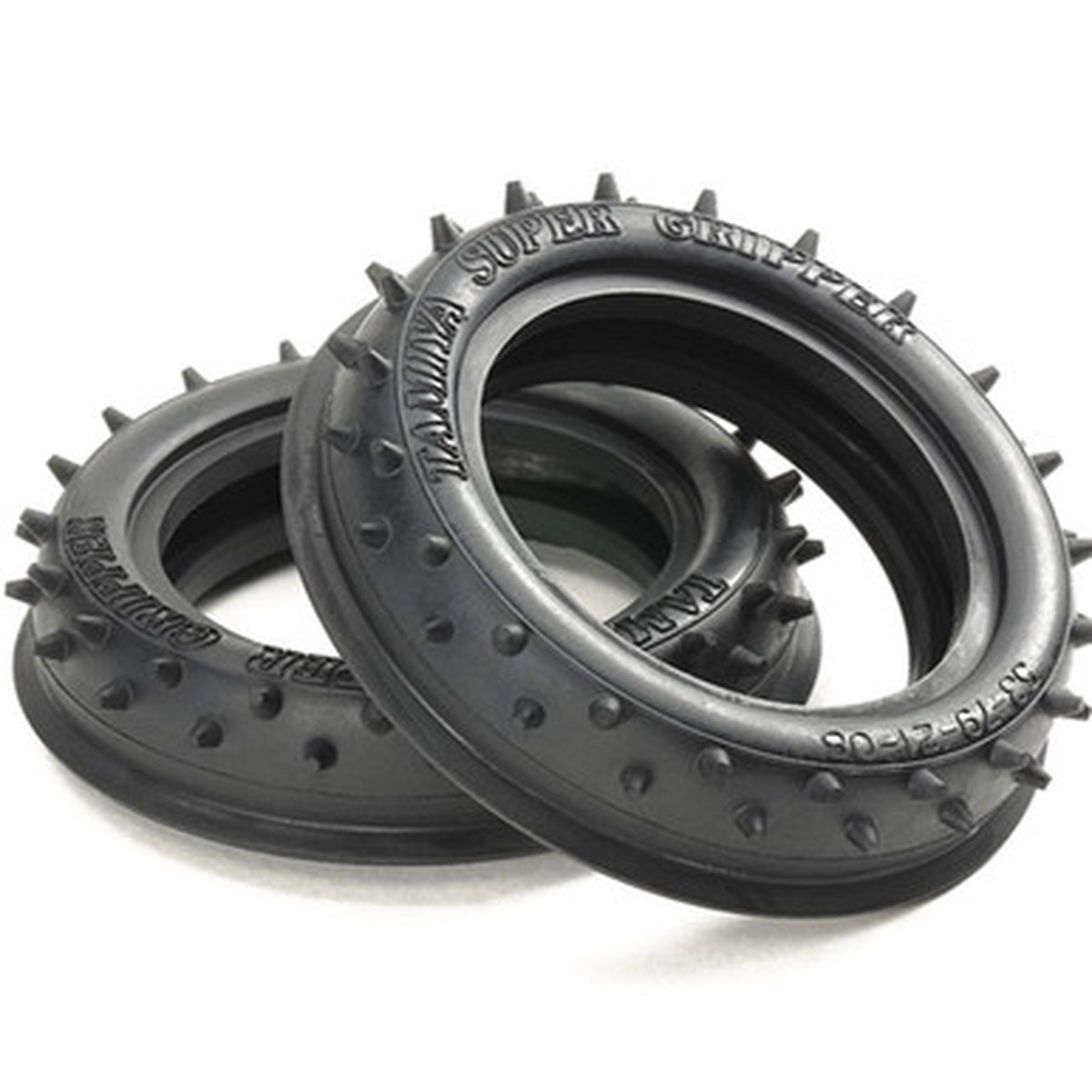 2WD RIB FRONT SPIKE TYRES (2)