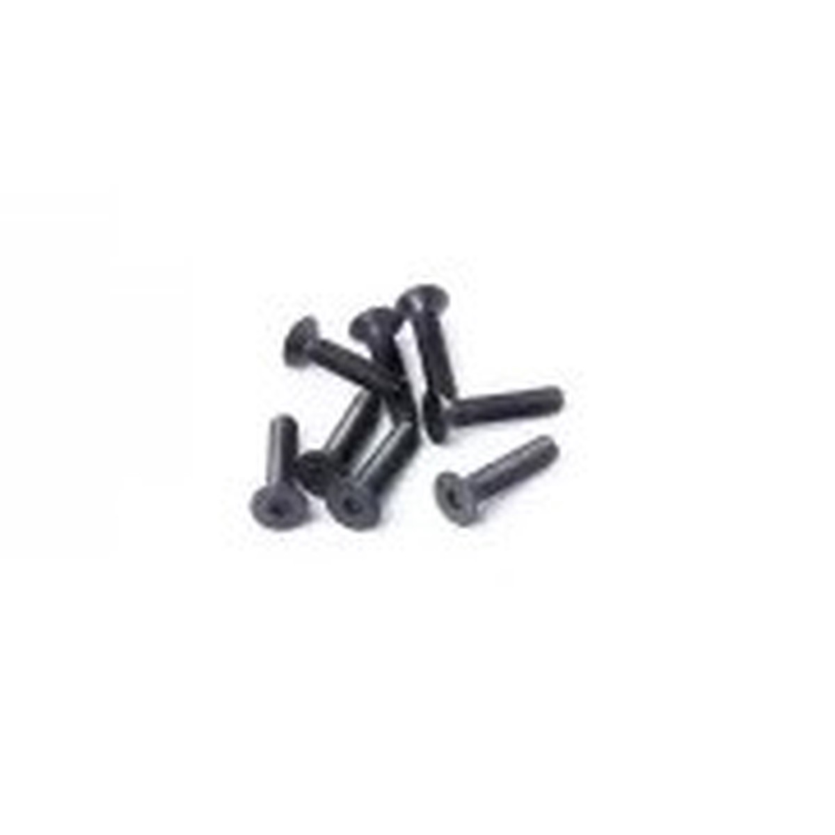 3x14mm Flat Head Hex Hardened Steel Countersunk Screw (w/container) (8) by Koswork