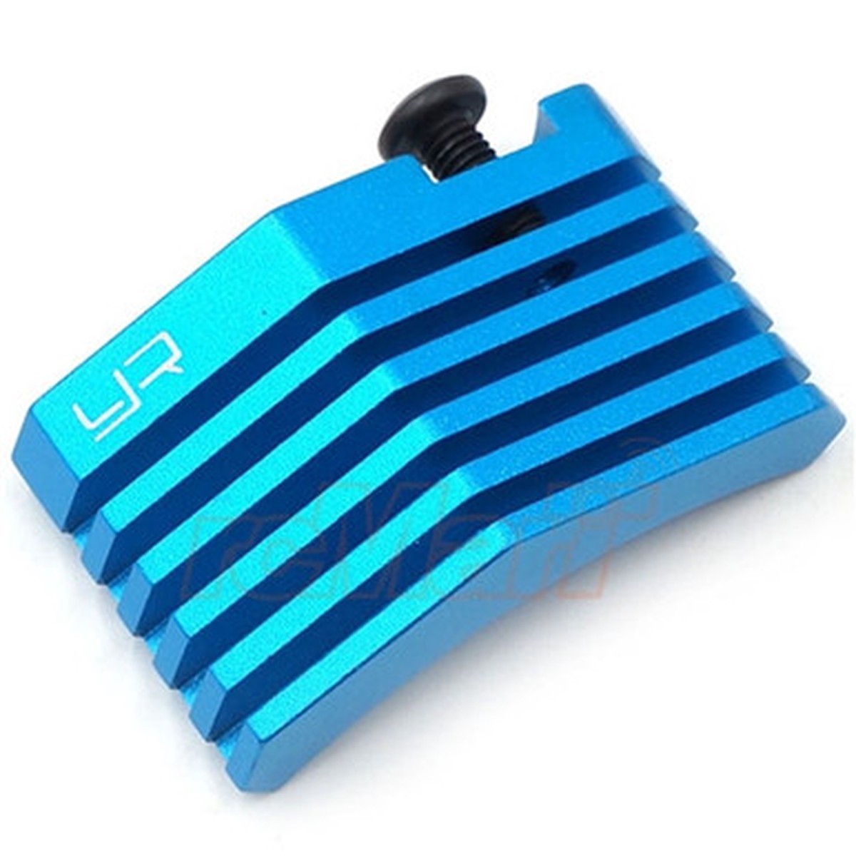 ALUMINUM MOTOR SIDE HEAT SINK FOR TAMIYA M07 BLUE