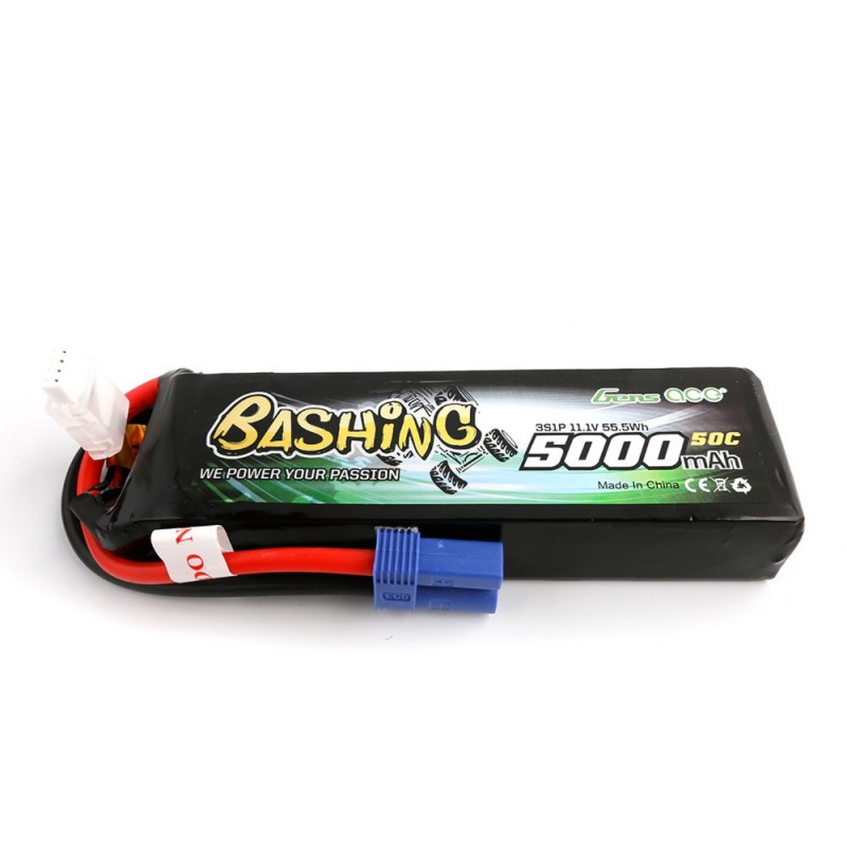 GENS ACE 5000MAH 11.1V 60C BASHING SERIES