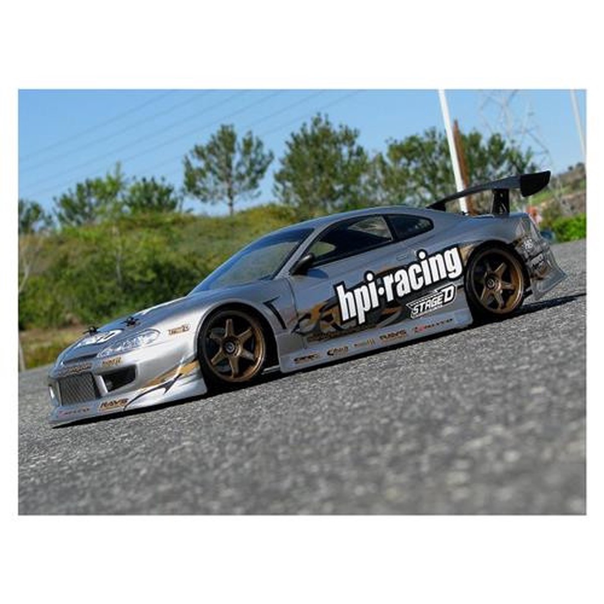 HP 17530 NISSAN SILVIA BODY (S15/200mm)