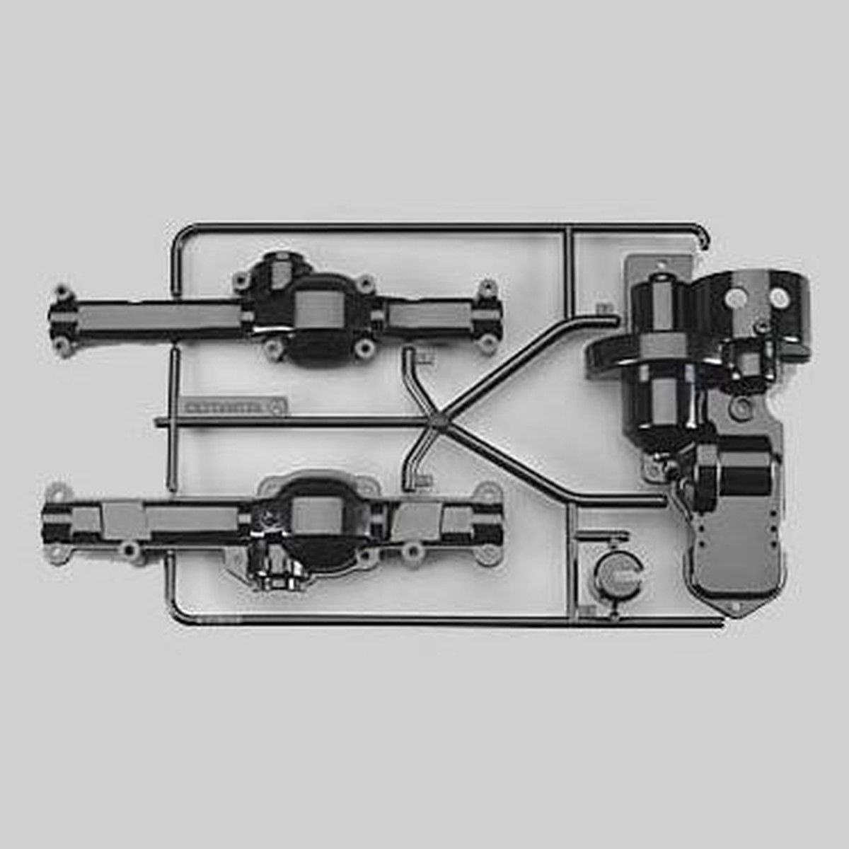 RC A PARTS: 58178/166/152/141 CC-01 REAR DIFF CASE