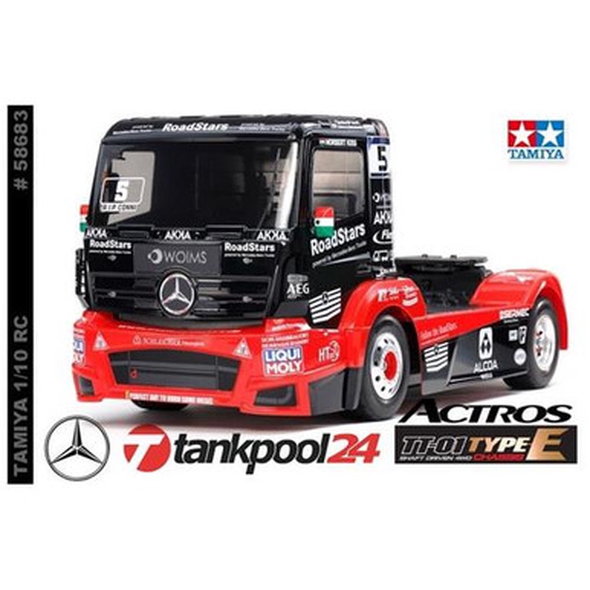 TAMIYA 1/10 ACTROS MP4 MB TT-01E