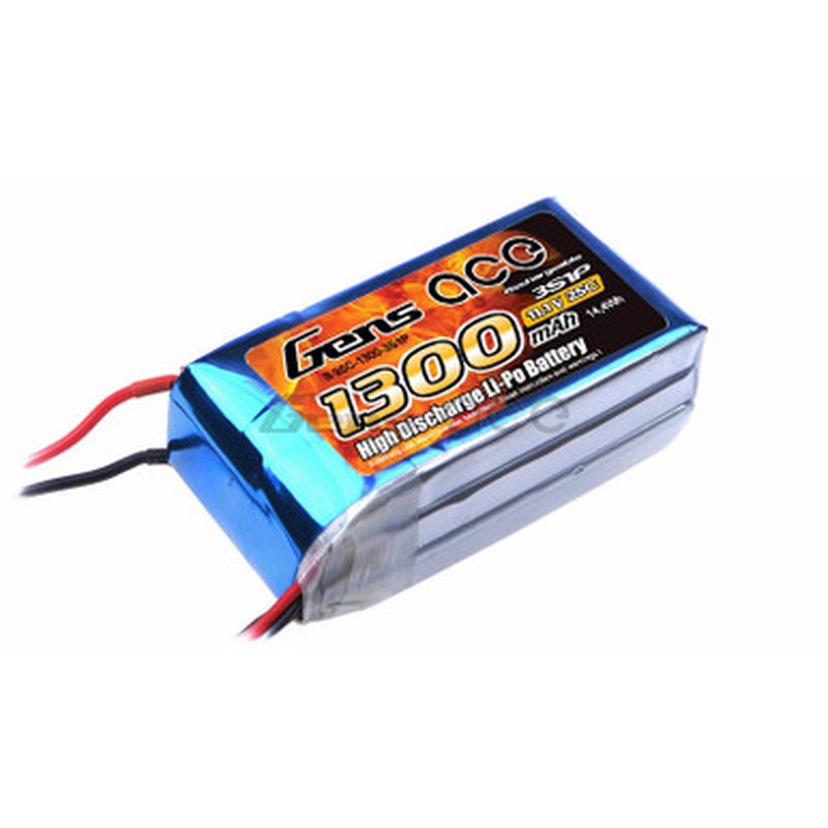 GENS-ACE 1300MAH 3S25C EC3