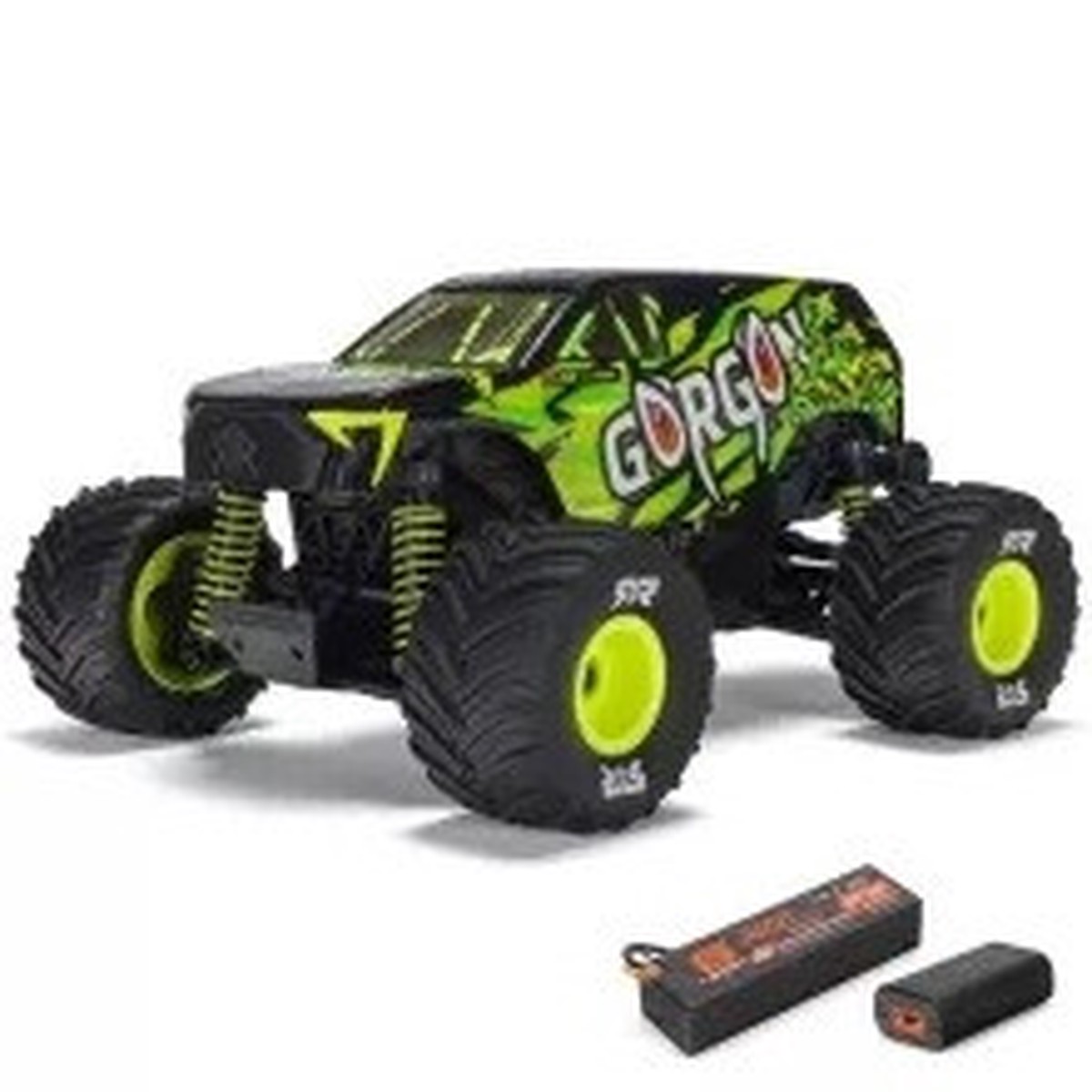 1/16 GORGON GROM 4X4 RTR Brushed Monster Truck (Battery & Charger Included), Yellow by ARRMA