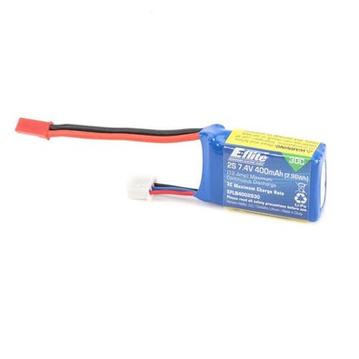 400mAh 2s 7.4v LiPo JST