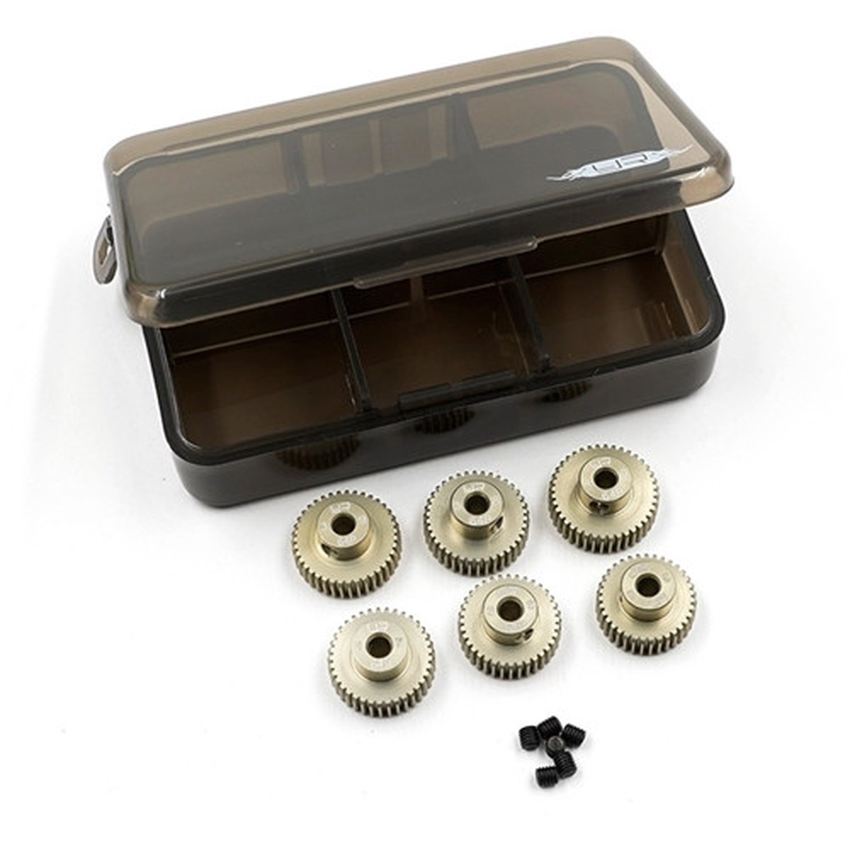 Aluminum 7075 Hard Coated Pinion Gear Combo Set (64P 35T-40T 6pcs)