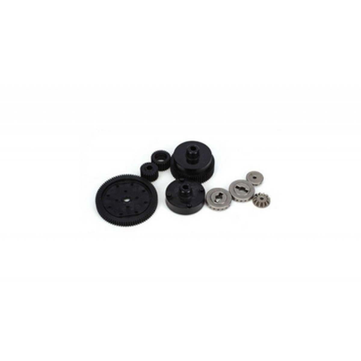 TRANS PLASTIC GEAR SET 1:10 2WD ECX ALL