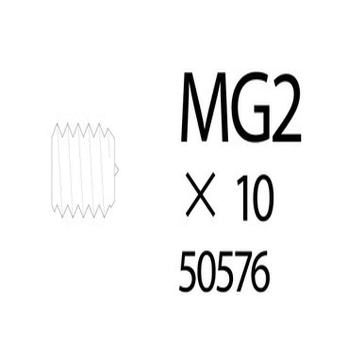 3MM GRUB SCREW 10PCS