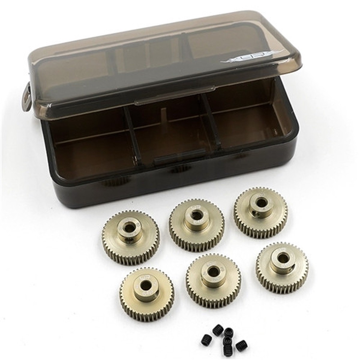 Aluminum 7075 Hard Coated Pinion Gear Combo Set (64P 41T-46T 6pcs)