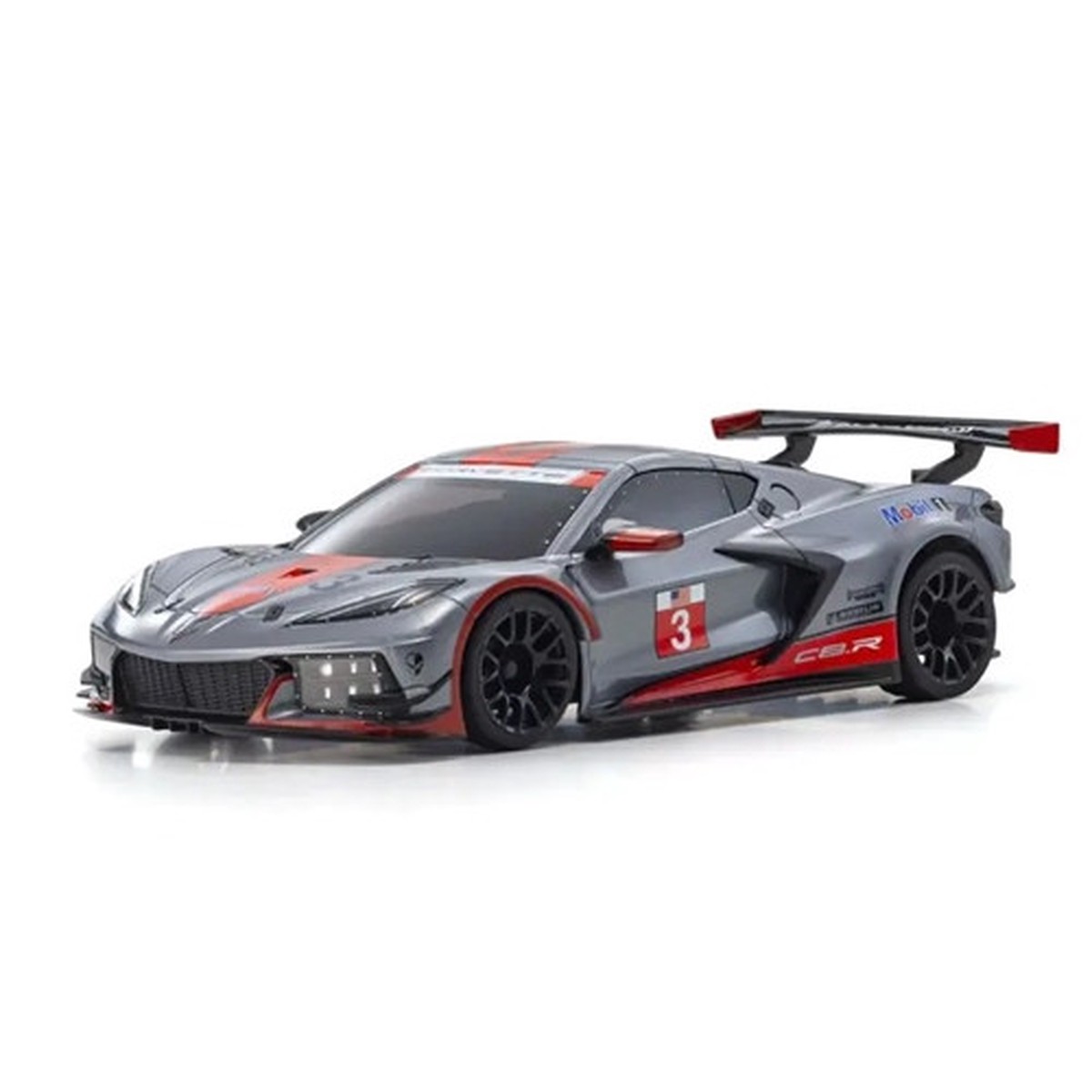 KYO 32356GMR-B Kyosho MINI-Z RWD MR-04 CHEVROLET CORVETTE C8.R #3 Gunmetal / Red