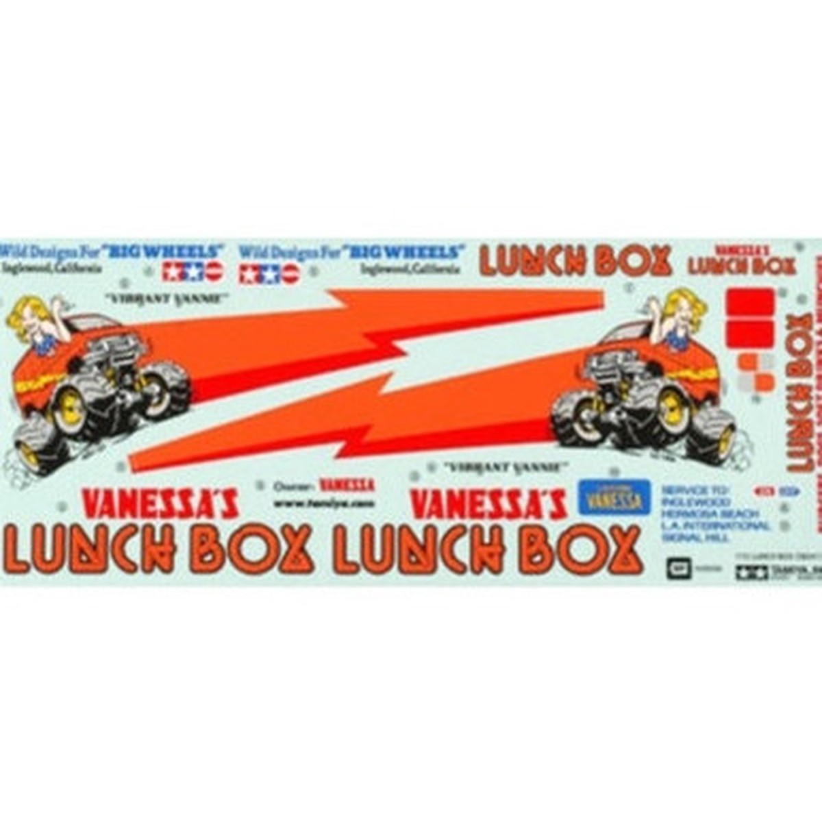 LUNCH BOX STICKER 58347