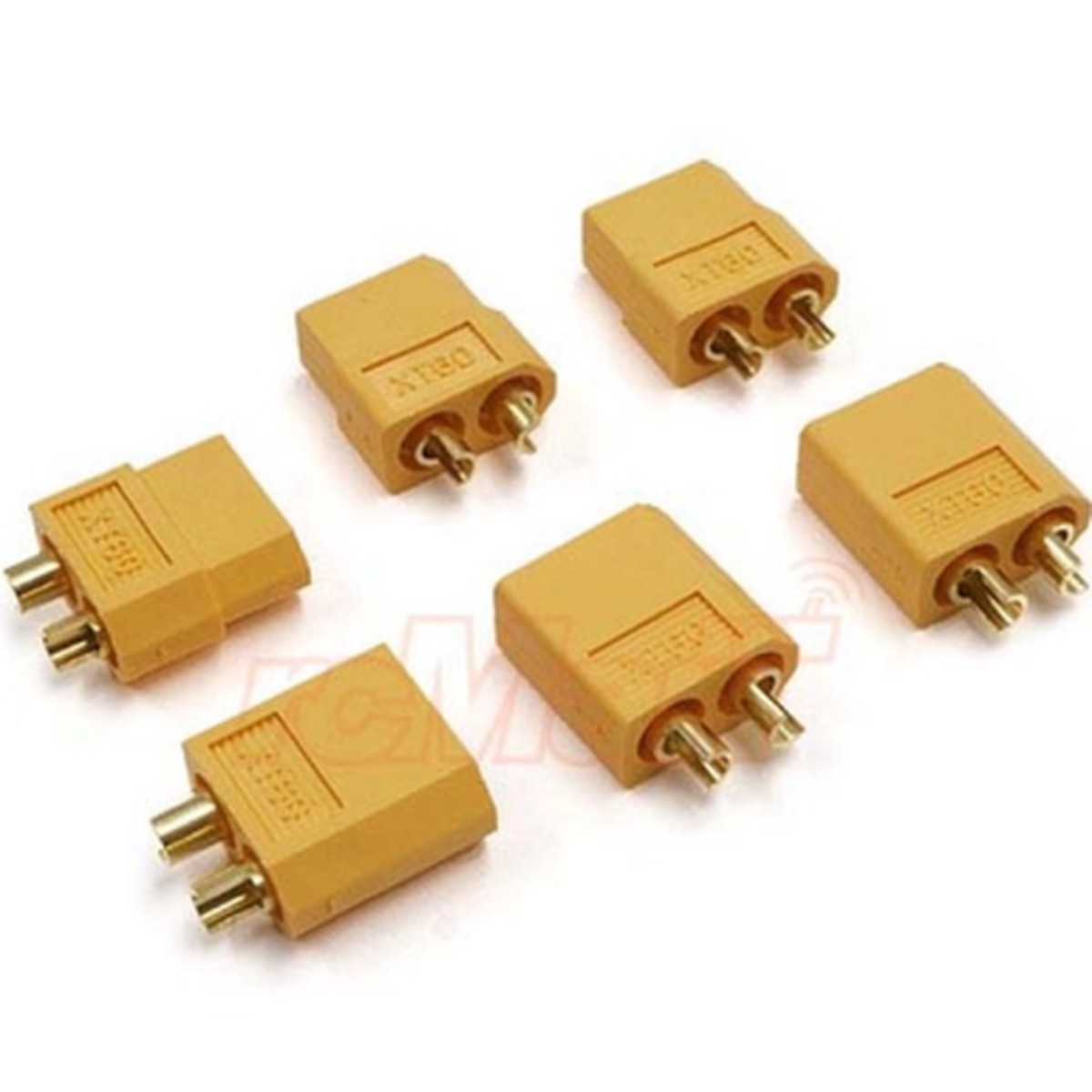 XT60 PLUG 3 MALE FEMALE PAIRS