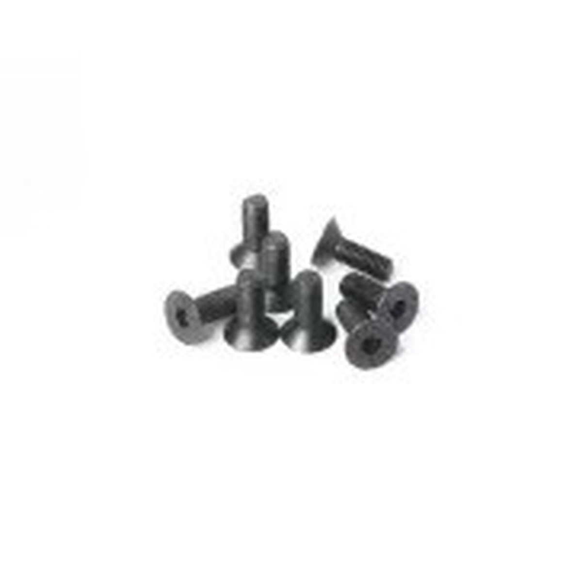 3x8mm Flat Head Hex Hardened Steel Countersunk Screw (w/container) (8) by Kosworks