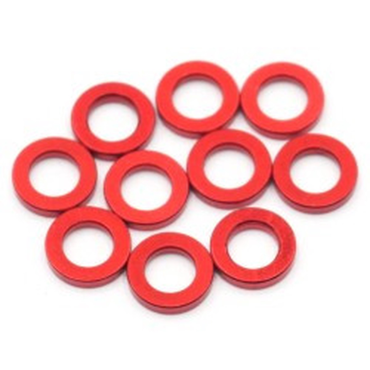 XQ1 ALU SHIM 3X5.5X1.0MM RED.