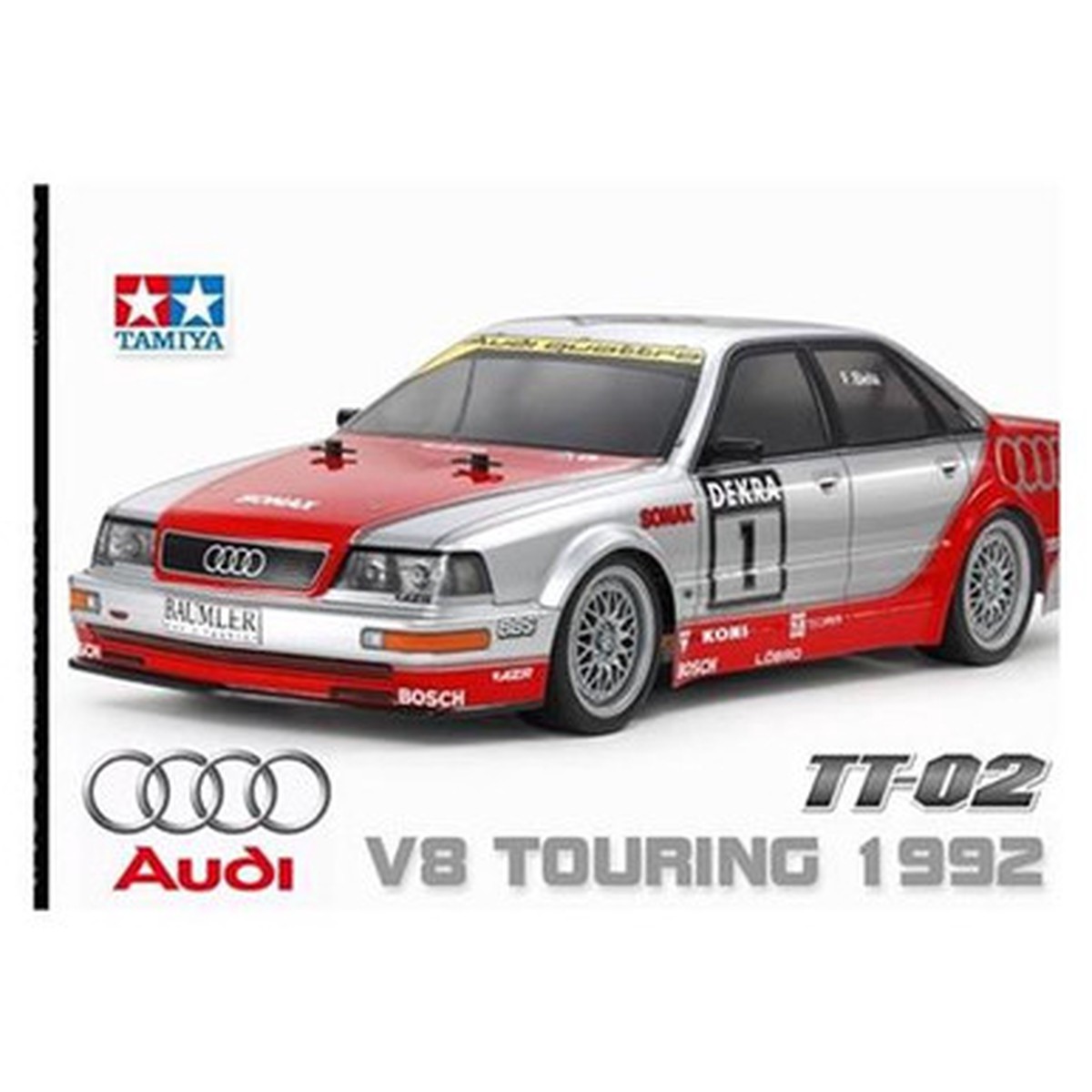 1/10 '92 AUDI V8 (EXCL ESC) TT-02