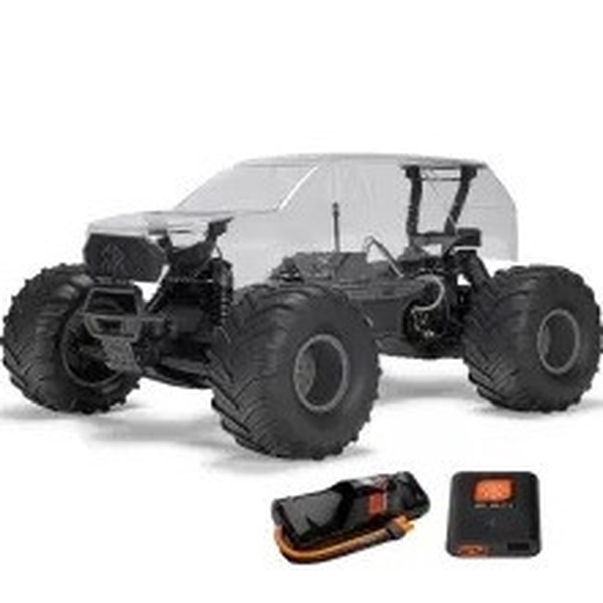 1/10 GORGON 2WD Ready-To-Assemble Kit Brushed Monster Truck (Battery & Charger Included), Clear Body by ARRMA