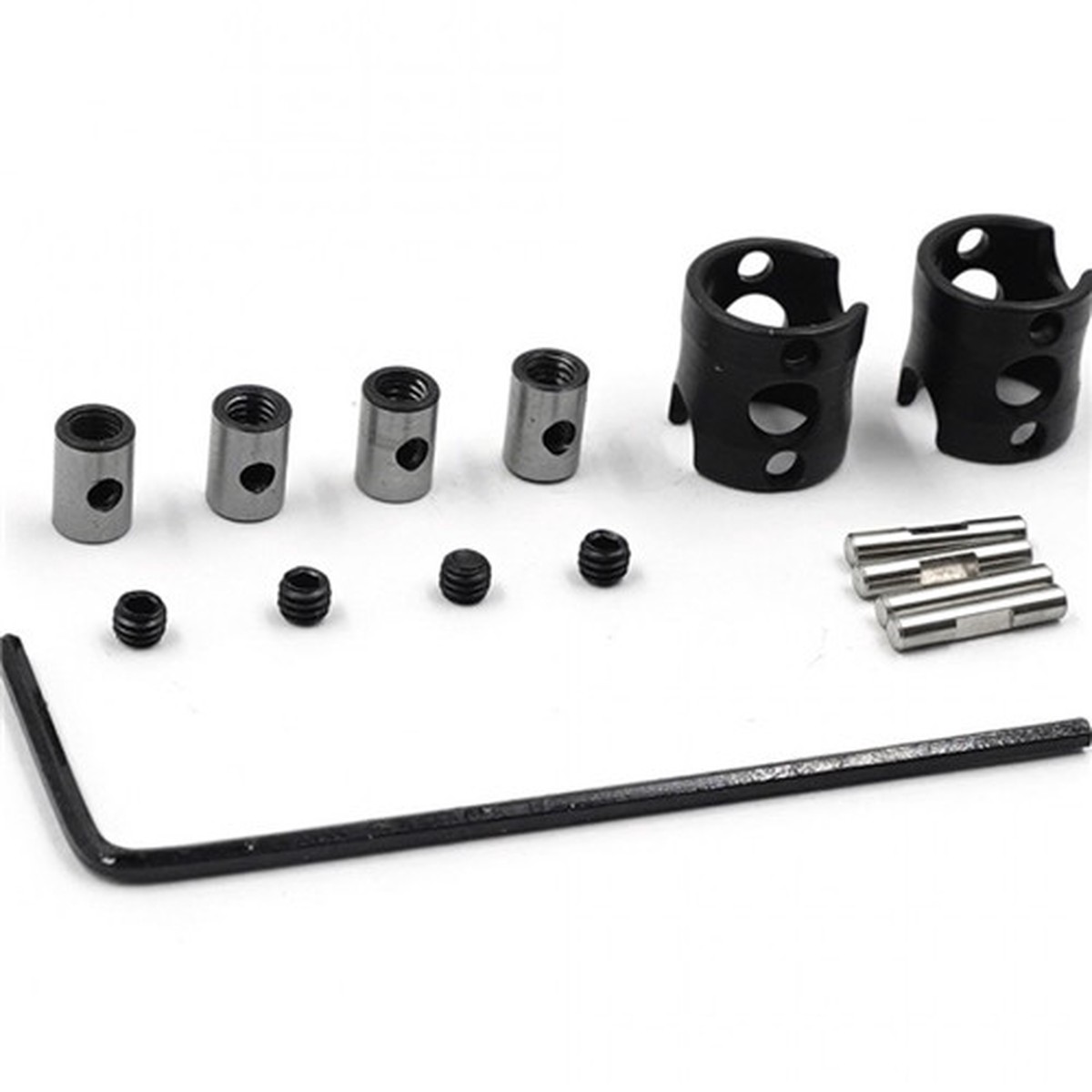 Double Joint Universal Set Screw Shaft Case