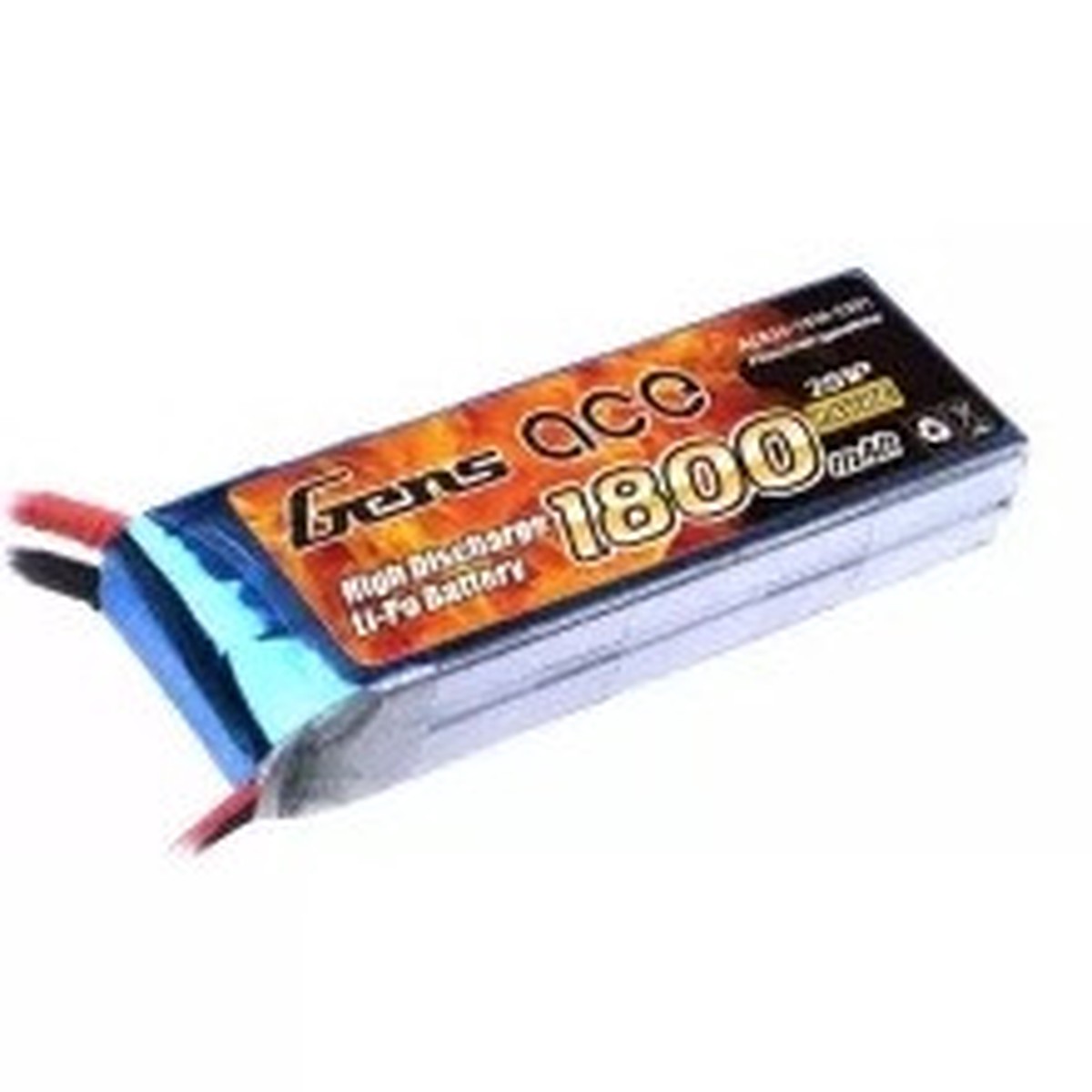 GENS-ACE 1800MAH 2S 7.4V 25C EC3