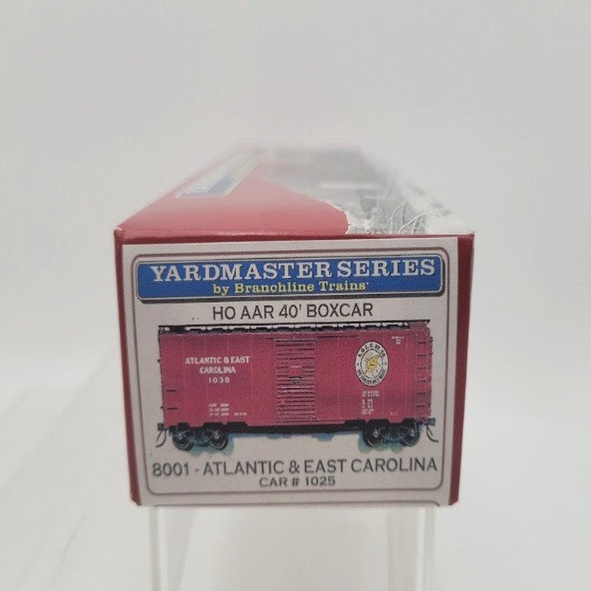 Branchline Trains 8001 HO Scale Atlantic&East Carolina AAR 40' Boxcar #1025 Kit