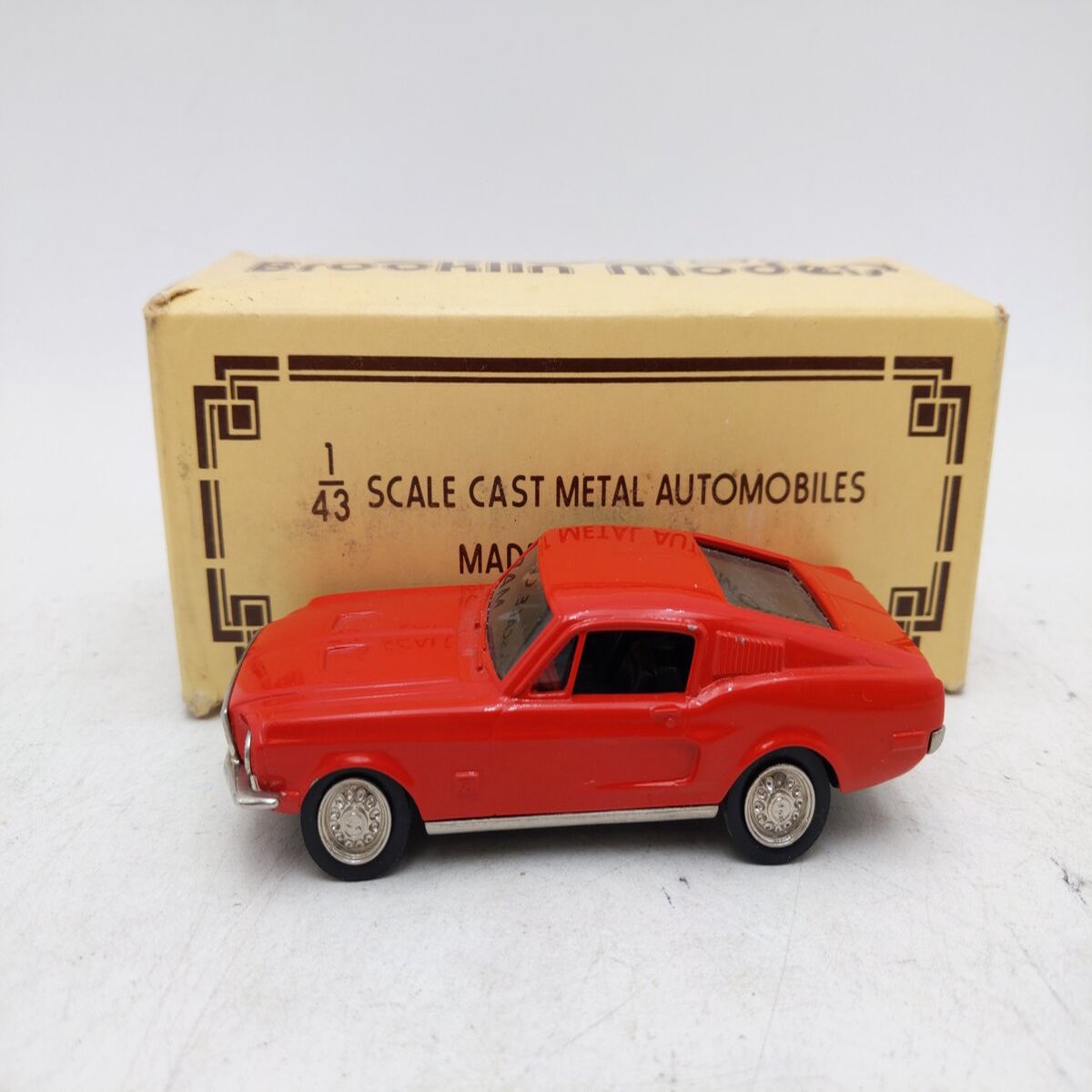 Brooklin Models BRK 24A 1:43 1968 Ford Mustang Fastback EX/Box