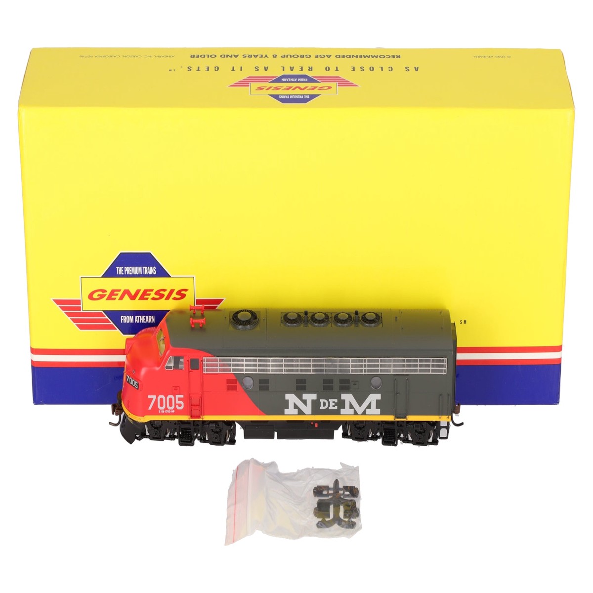 Athearn G10702 HO Scale NDM F-9A Diesel Locomotive #7005 LN/Box