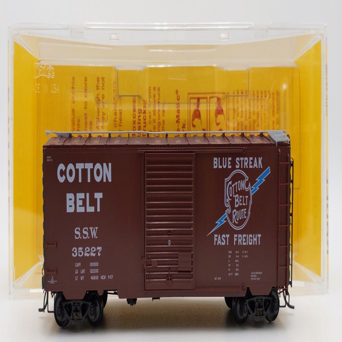Kadee 5247 HO Scale St. Louis South Western Boxcar #35227 EX/Box